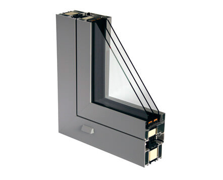 MB 75 Evo Aluminum Window