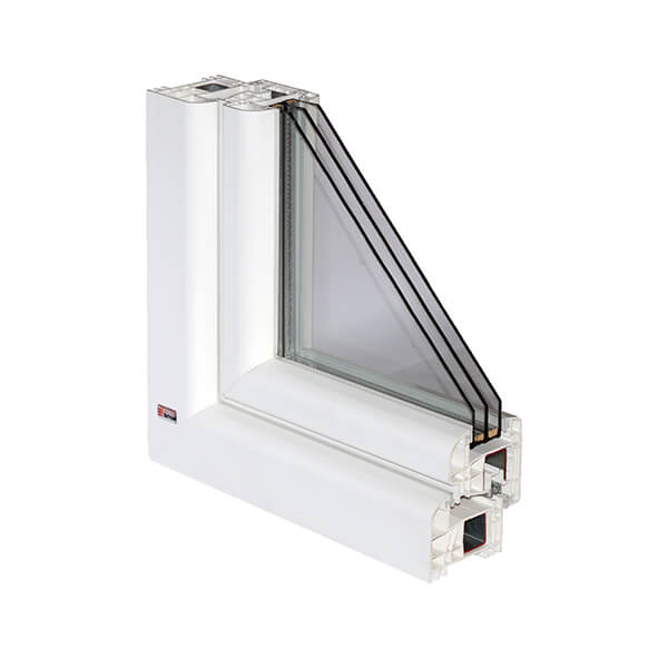 Trend Rounded Sash PVC window